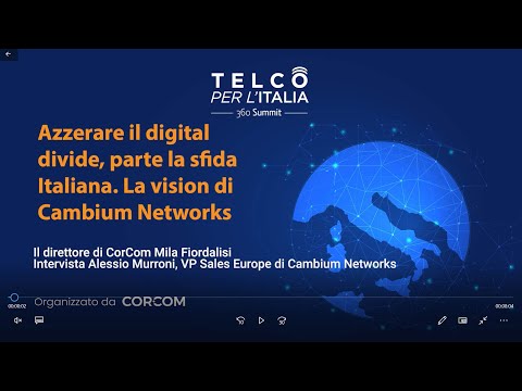 Azzerare il digital divide, parte la sfida italiana. La vision di Cambium Networks