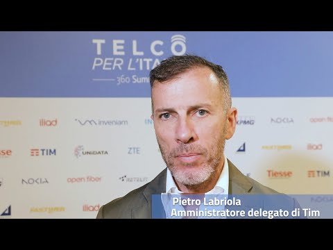 Tim, Labriola: “Indiscusso il nostro ruolo di leader su cloud, cybersecurity e IoT”