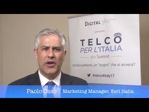 Paolo Osso, Marketing Manager di Esri Italia